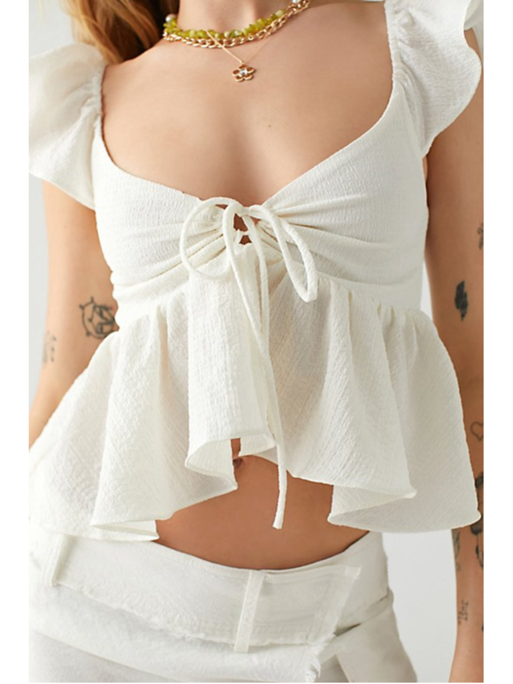 #033 - URBAN OUTFITTERS - SIERRA TOP // PTP - 16 / L - 19